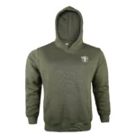 Olive Green Pullover Hoodie – Men Casual Wear