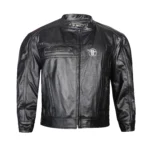 Men Black Leather Jacket – Stylish Casual Wear