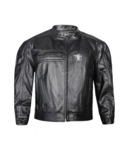 Men Black Leather Jacket – Stylish Casual Wear