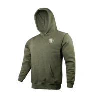 Olive Green Pullover Hoodie – Men Casual Wear - Image 2