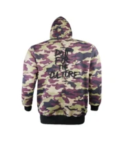 Camo Pullover Hoodie – Men Casual Wear - Image 3