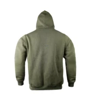 Olive Green Pullover Hoodie – Men Casual Wear - Image 3