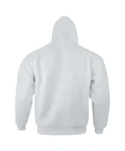 Men White Fleece Hoodie – Casual Wear - Image 2