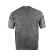 Men Grey Washed T-Shirt – Casual Wear - Image 3