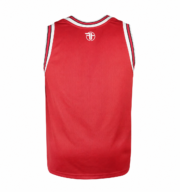 Men Red Basketball Tank Top – Sports Wear - Image 3