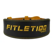 Leather Weightlifting Belt – Heavy Duty Gym Support Belt