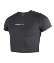 Women Cropped Gym T-Shirt – Iron Bear Edition - Image 2