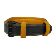 Leather Weightlifting Belt – Heavy Duty Gym Support Belt - Image 2