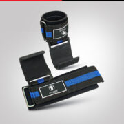 Black Weightlifting Hook Straps - Image 5