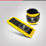 Black Wrist Straps with Yellow Accents
