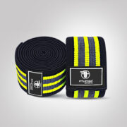 Black and White Lifting Straps – Heavy Duty Support