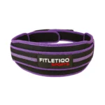 Weightlifting Support Belt – Adjustable Gym Back Support Belt (Purple)