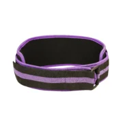 Weightlifting Support Belt – Adjustable Gym Back Support Belt (Purple) - Image 3