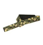Cotton Lifting Wrist Straps – Gym Grip Support Wraps (Camo Design) - Image 2