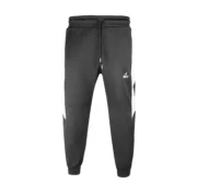 Men’s Zip-Up Tracksuit Set – Athletic Casual Track Suit (Black/White) - Image 2