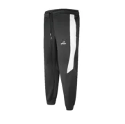Men’s Zip-Up Tracksuit Set – Athletic Casual Track Suit (Black/White) - Image 3