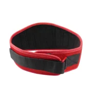 Adjustable Weighted Training Belt – Fitness Resistance Belt (Red) - Image 3