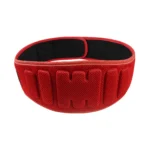 Adjustable Weighted Training Belt – Fitness Resistance Belt (Red)