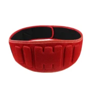 Adjustable Weighted Training Belt – Fitness Resistance Belt (Red)