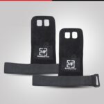 Grip Strength Training Straps – Black & Pink