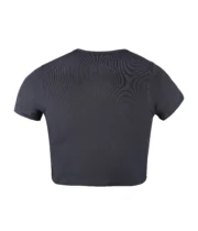 Women Cropped Gym T-Shirt – Iron Bear Edition - Image 3