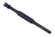 Premium Leather Weightlifting Belt – Heavy Duty Gym Support Belt (Blue Edition) - Image 3