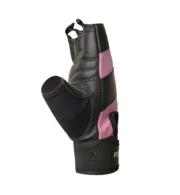 Women’s Pink Half Finger Gym Gloves – Breathable Workout Training Gloves - Image 2