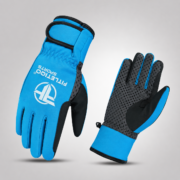 Blue Workout Gloves – Boxing Gear - Image 2
