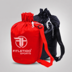 Drawstring Sport Bag – Red & Black