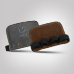 Leather Weightlifting Hook Straps – Gray & Brown
