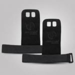 Grip Strength Training Straps – Black & Pink