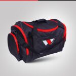 Black & Red Sports Shoulder Bag
